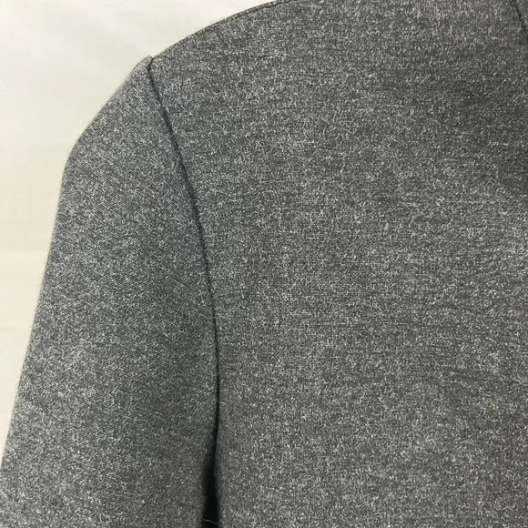 J. McLaughlin Women’s Claremont 1/4 Zip Dark Heather Gray Pull Over Sweater- XS - Picture 7 of 7